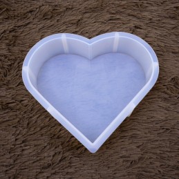 Molde de silicona corazon 20x17cm