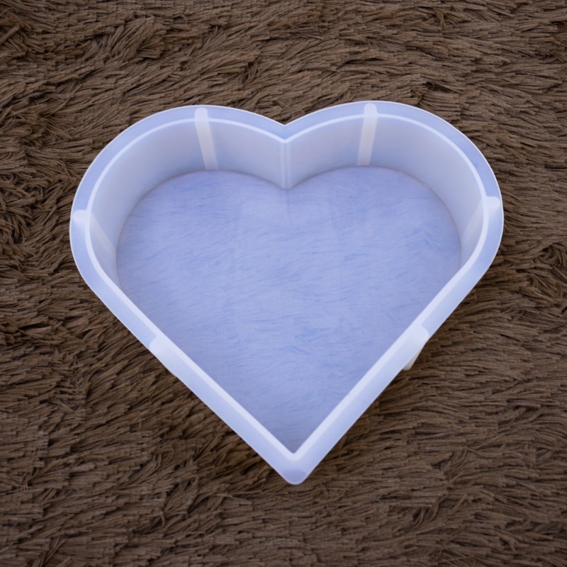 Molde de silicona corazon 20x17cm