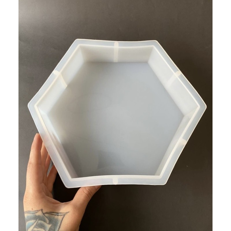 Molde de silicona hexagonal 180x210mm