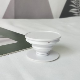 Soporte smartphone redondo blanco