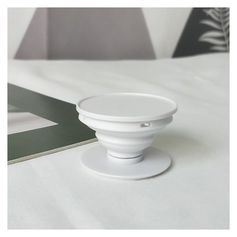 Soporte smartphone redondo blanco