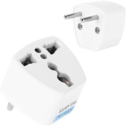 Adaptador enchufe redondo