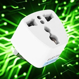 Adaptador enchufe redondo