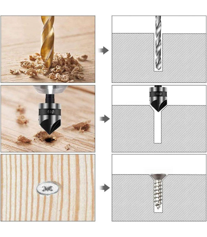 MECHA AVELLANADORA 3PC