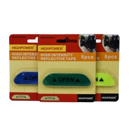 Sticker reflectivo para vehiculos 6pc OPEN