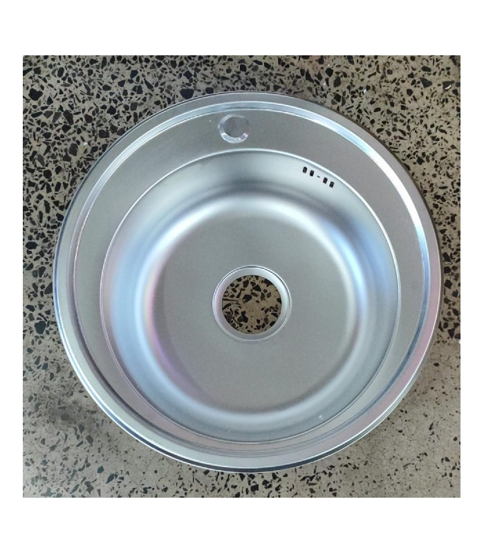 BACHA REDONDA ACERO 48x36CM