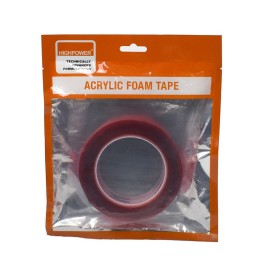 Cinta acrilica doble faz 18mmx5mt