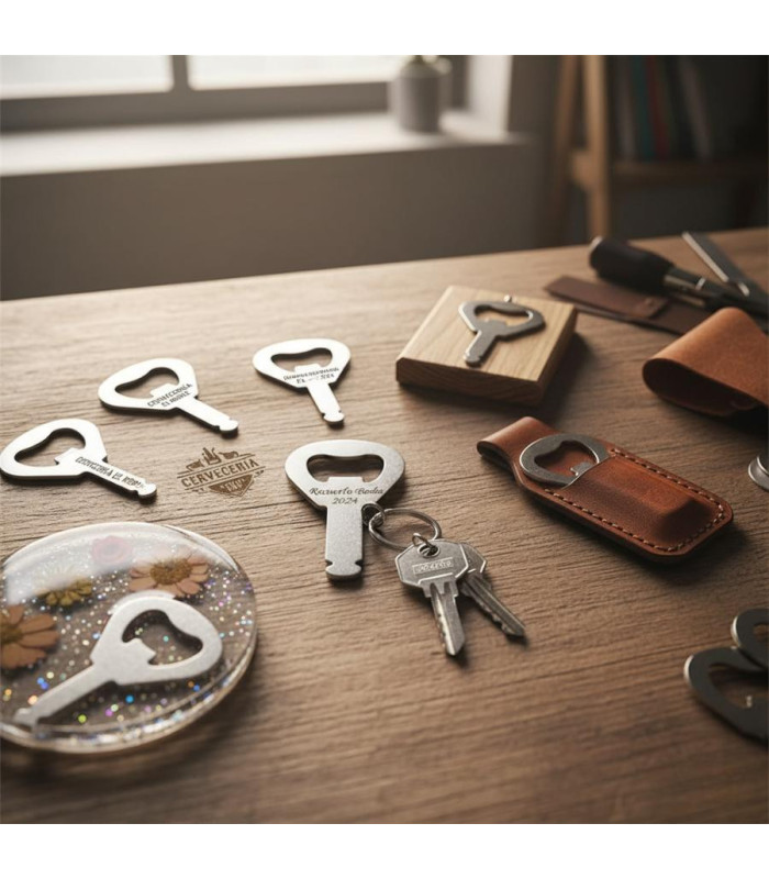 ABRIDOR METALICO CON CUELLO BRICOLAJE