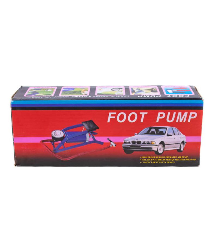 Inflador a pedal FOOT PUMP