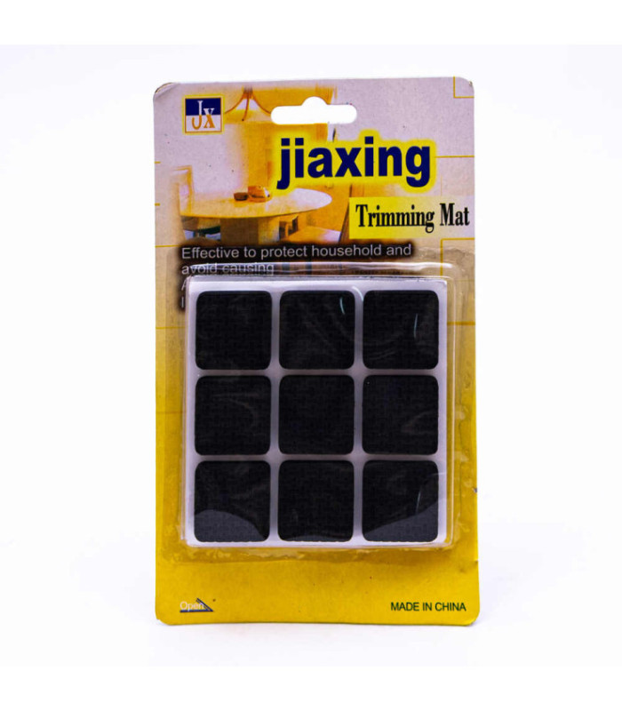 Goma para pata de muebles cuadrado 18pc