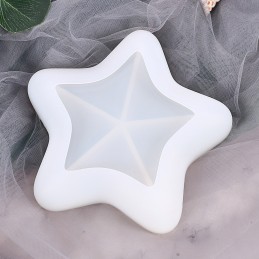 Molde de silicona estrella 15.5x15.5x3.3cm
