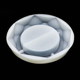 Molde de silicona cenicero circular 171x35mm