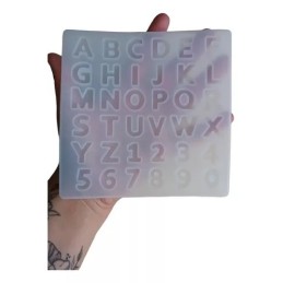 Molde de silicona abc pequeño 135x135mm