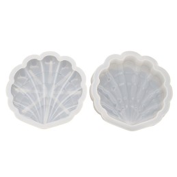 Molde de silicona shell con tapa 13x13cm