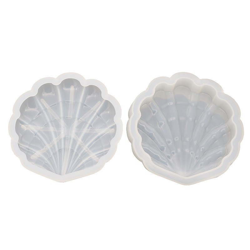 Molde de silicona shell con tapa 13x13cm