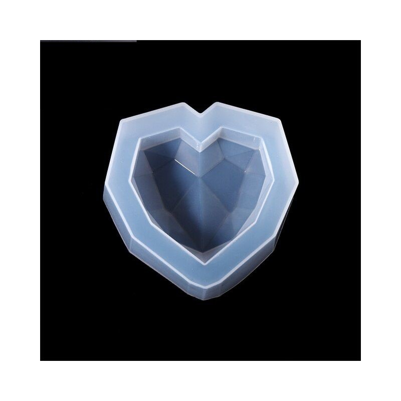 Molde de silicona corazon 90x20mm