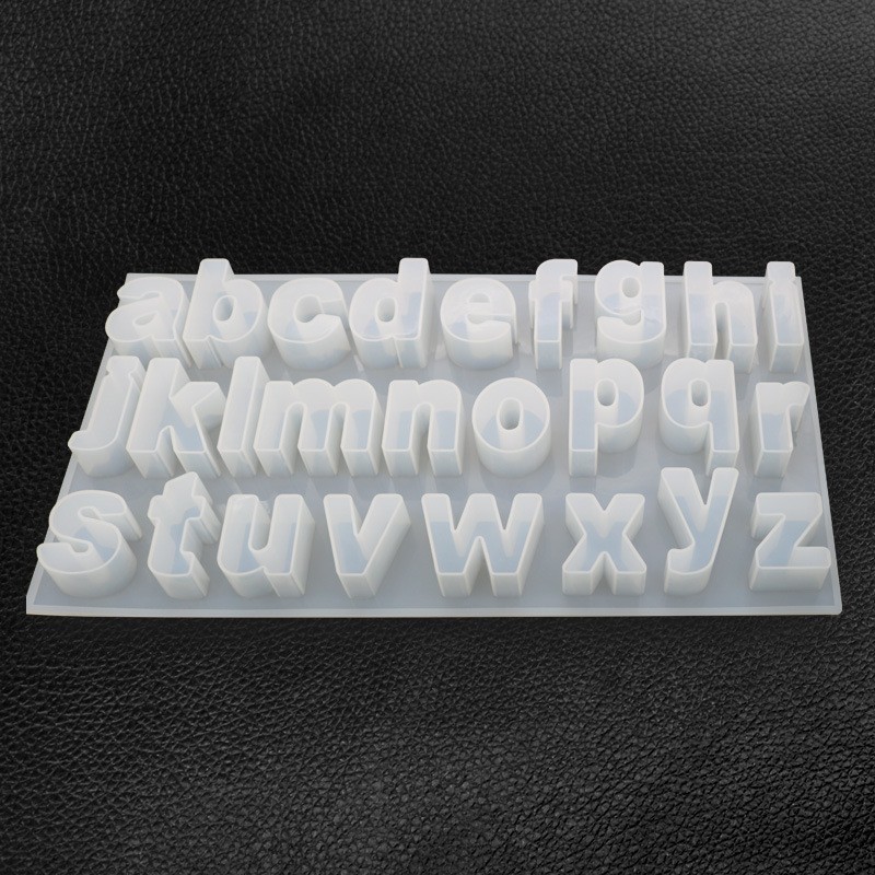 Molde de silicona abc minuscula 37x20.5x2cm