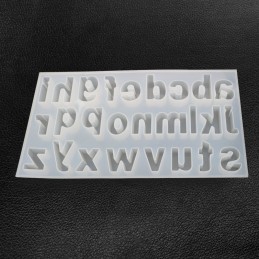 Molde de silicona abc minuscula 37x20.5x2cm