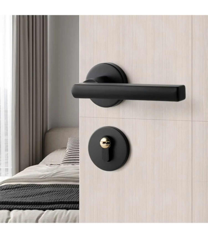 CERRADURA PARA INTERIOR MANIJA RECTA LOCK