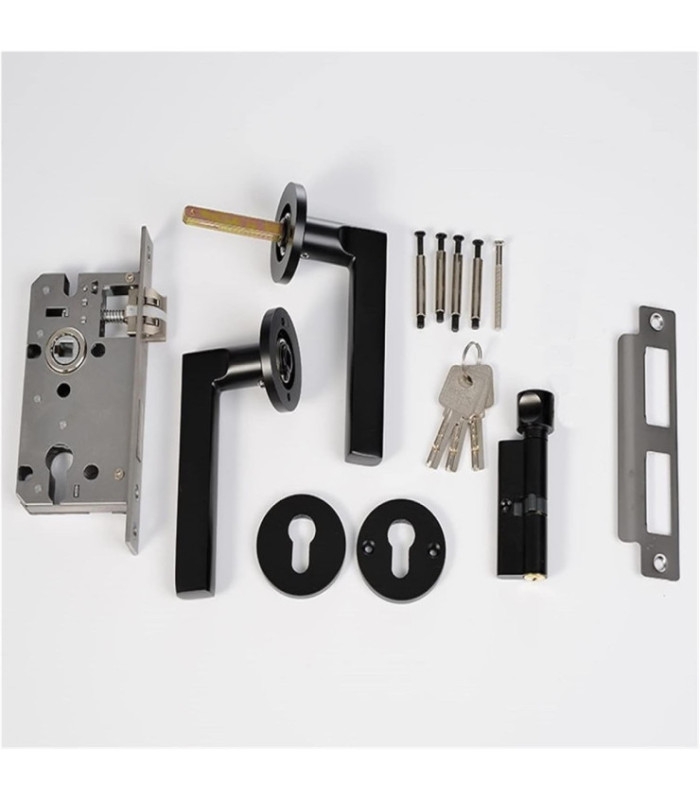 CERRADURA PARA INTERIOR MANIJA RECTA LOCK