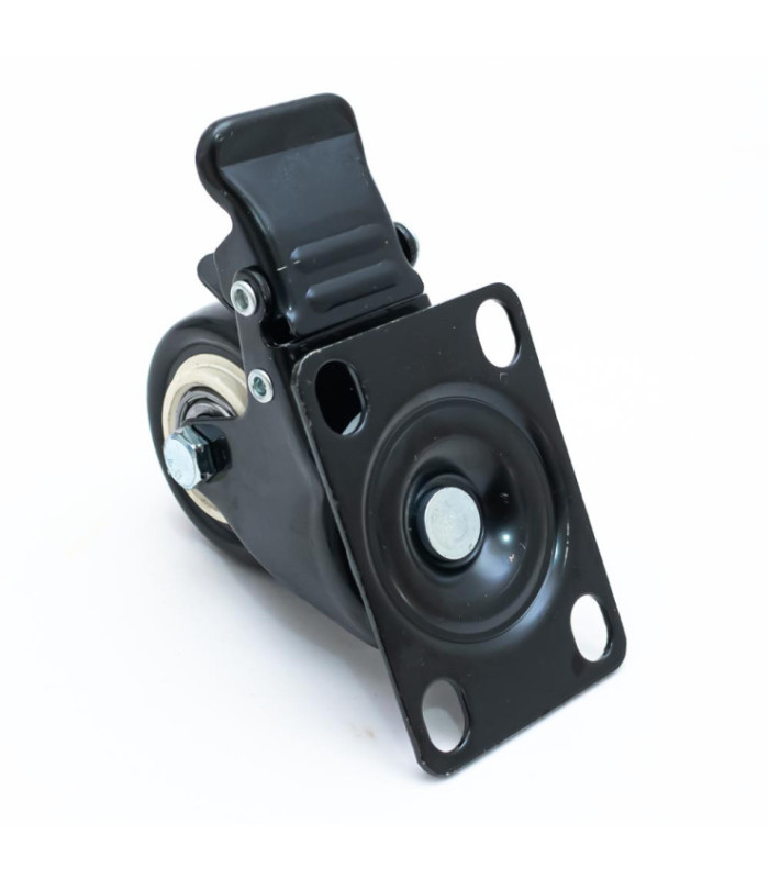 RUEDA GIRATORIA CON FRENO 71MM 40KG