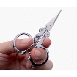 Tijera plegable de metal 10cm