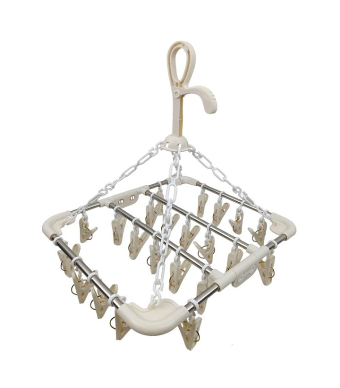 TENDEDERO DE METAL CUADRADO 14PINZA