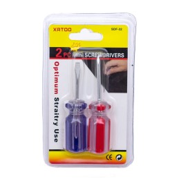 Destornillador corto 2pc
