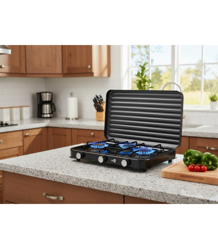 COCINA A GAS 3HORNALLAS STARLUK