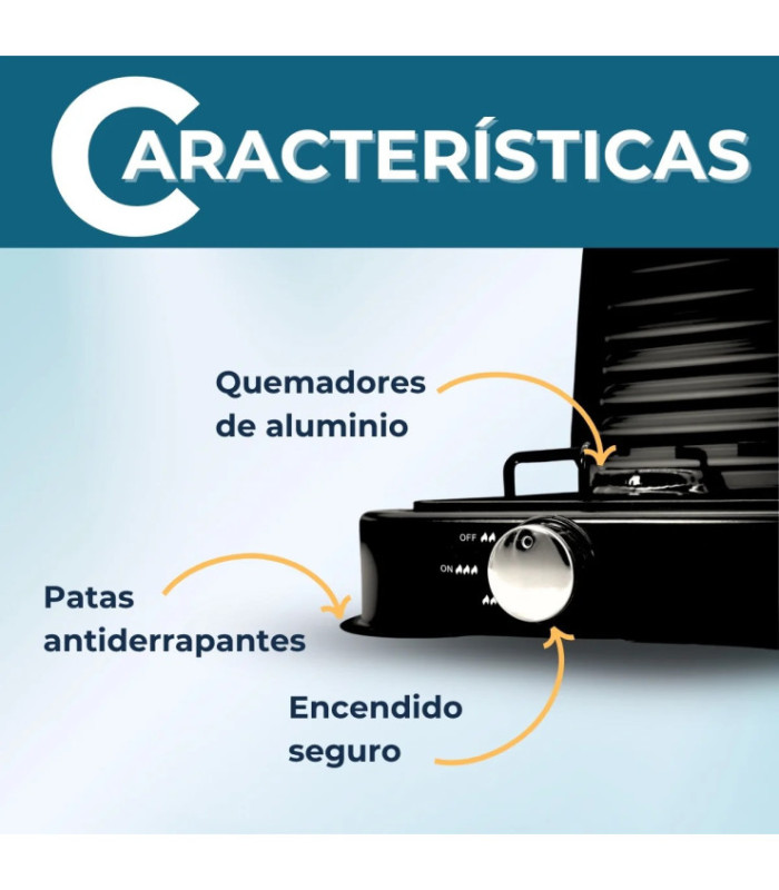 COCINA A GAS 3HORNALLAS STARLUK