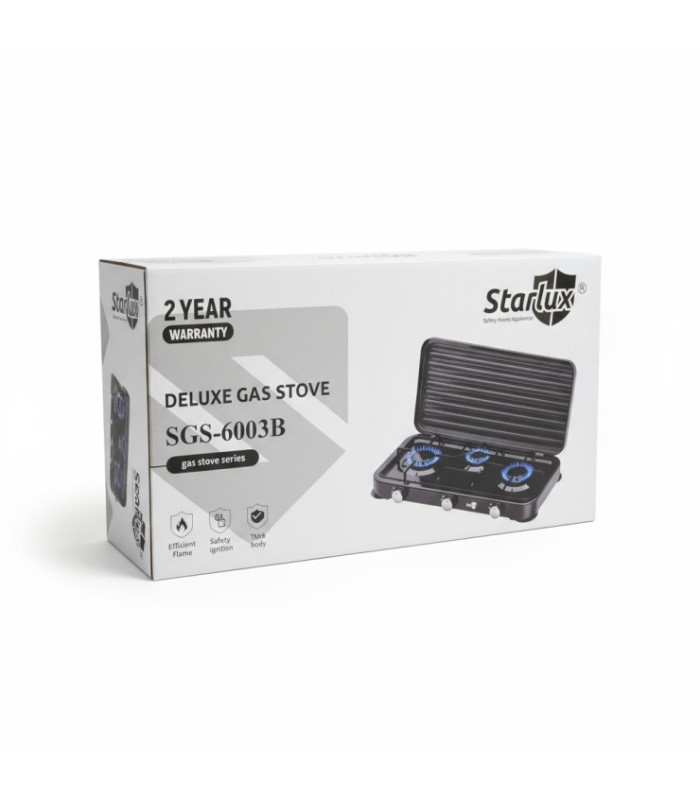 COCINA A GAS 3HORNALLAS STARLUK