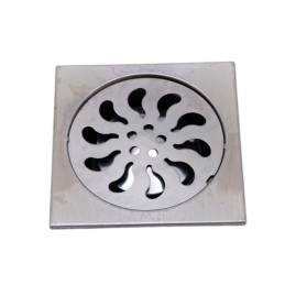 Rejilla inoxidable para baño 12cm