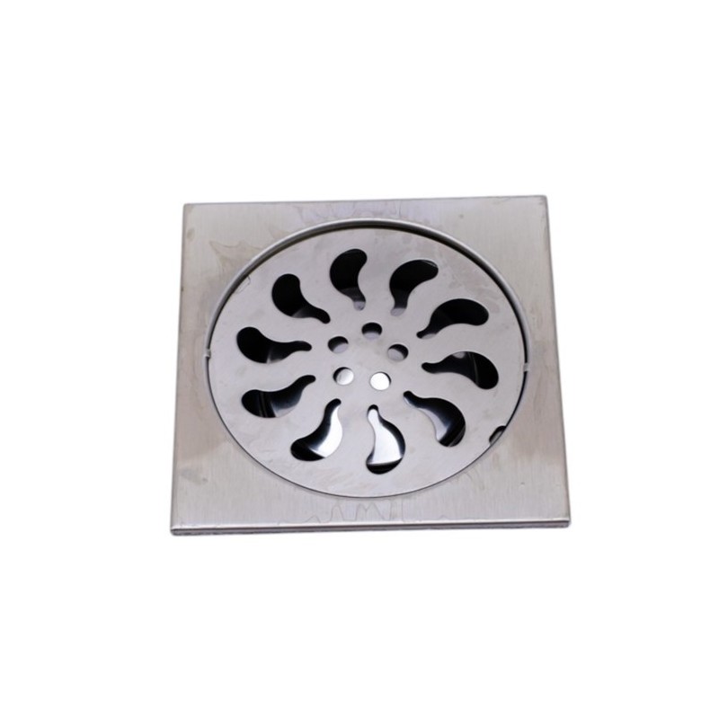 Rejilla inoxidable para baño 12cm