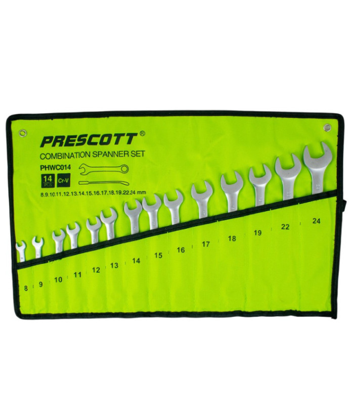 JUEGO DE LLAVE COMBINADA 14PC PRESCOTT