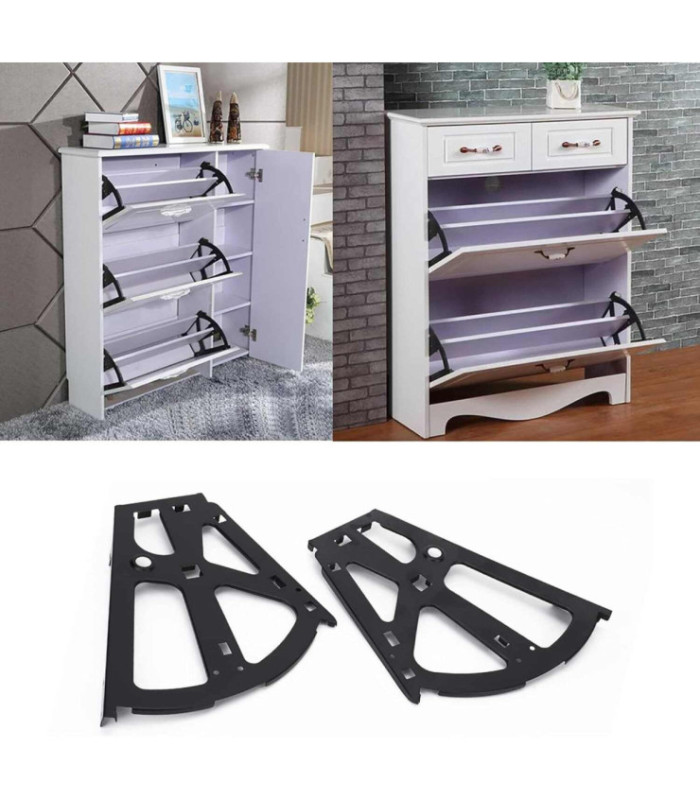 BISAGRA GABINETE DE ZAPATO 26x23CM 2NIVEL