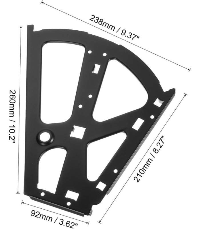 BISAGRA GABINETE DE ZAPATO 26x23CM 2NIVEL