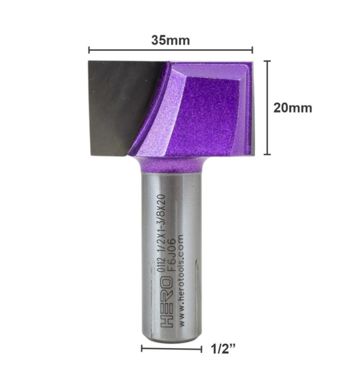 Fresa HERO superficie 1/2-1.3/8