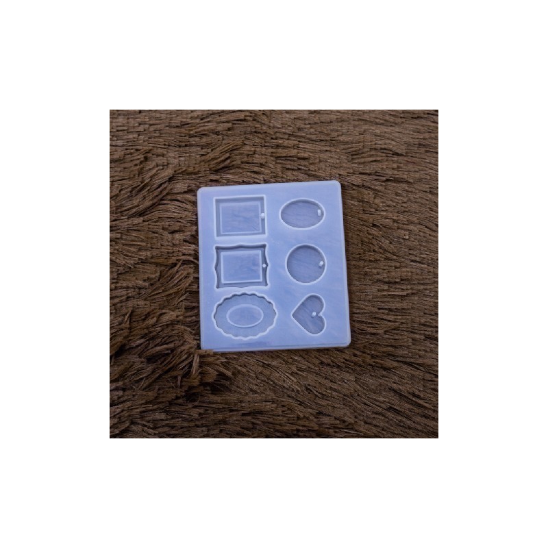 Molde de silicona colgantes 6 diseños