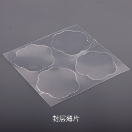 Acetato sellador para molde de pata de gato 4pc