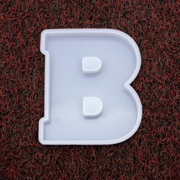 Molde de silicona letra B 167x135x20mm