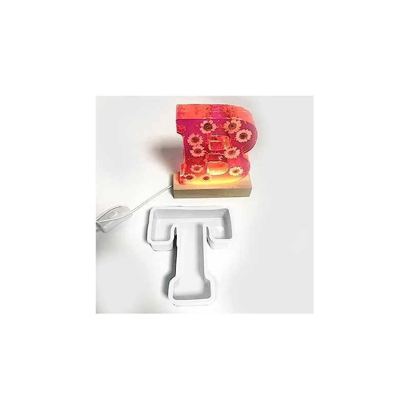 Molde de silicona letra T 170x150x20MM