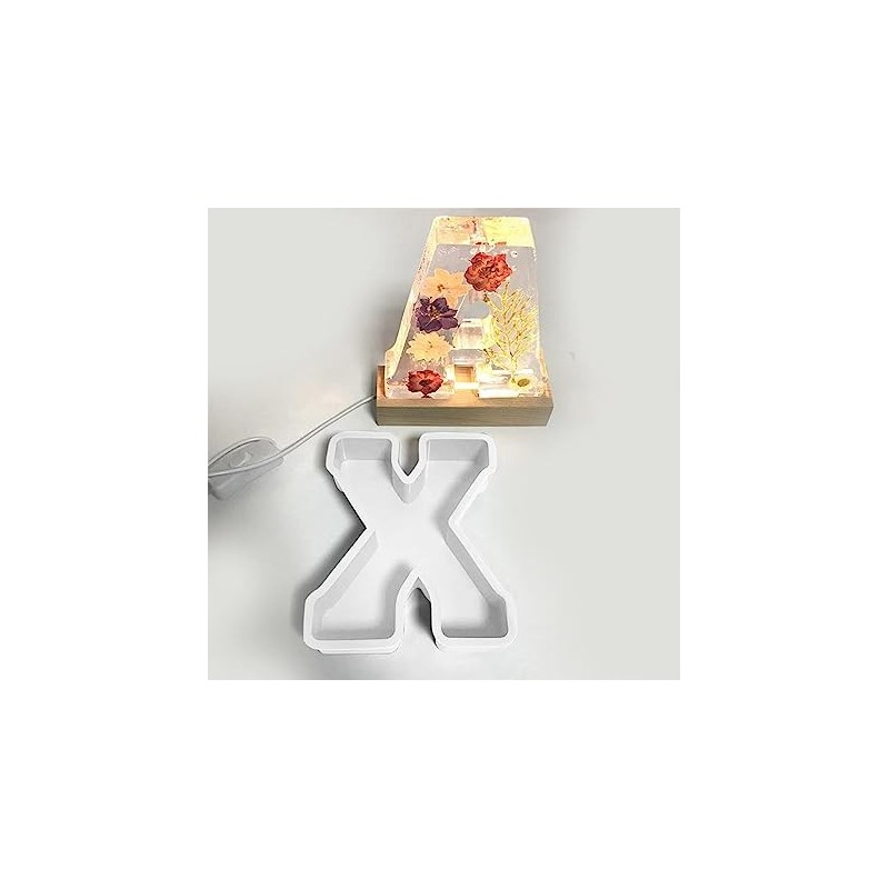 Molde de silicona letra X 167x135x20mm
