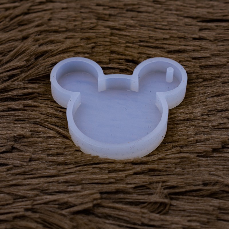 Molde de silicona mickey colgante 5.1x3.7cm