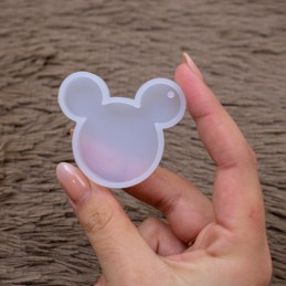 Molde de silicona mickey colgante 5.1x3.7cm