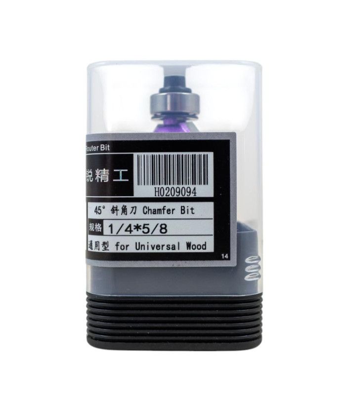 Fresa HERO moldura corte 45 1/4x5/8