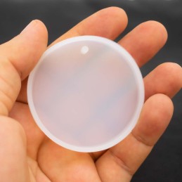 Molde de silicona dije circular 5cm