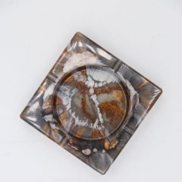 Molde de silicona cenicero cuadrado 15.5x2.8cm