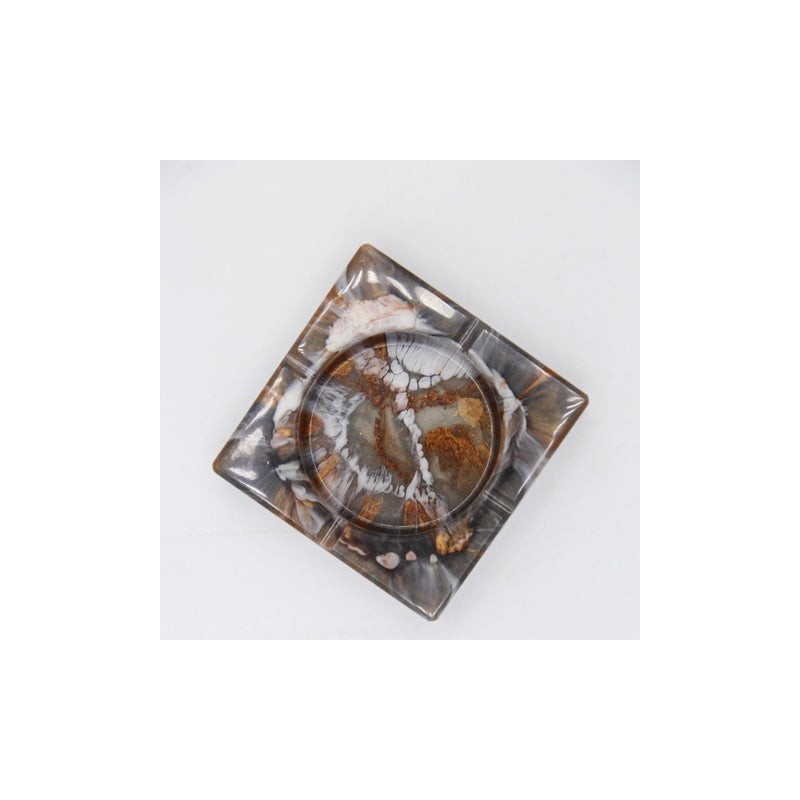 Molde de silicona cenicero cuadrado 15.5x2.8cm