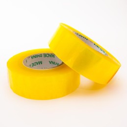 Cinta ancha amarillo 500mt