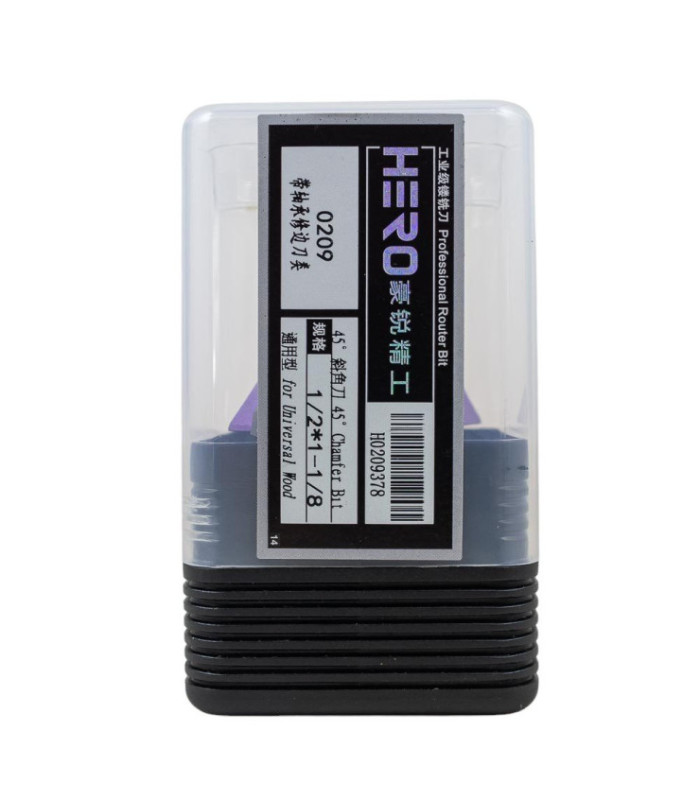 Fresa HERO moldura corte 45 1/2x1-1/8